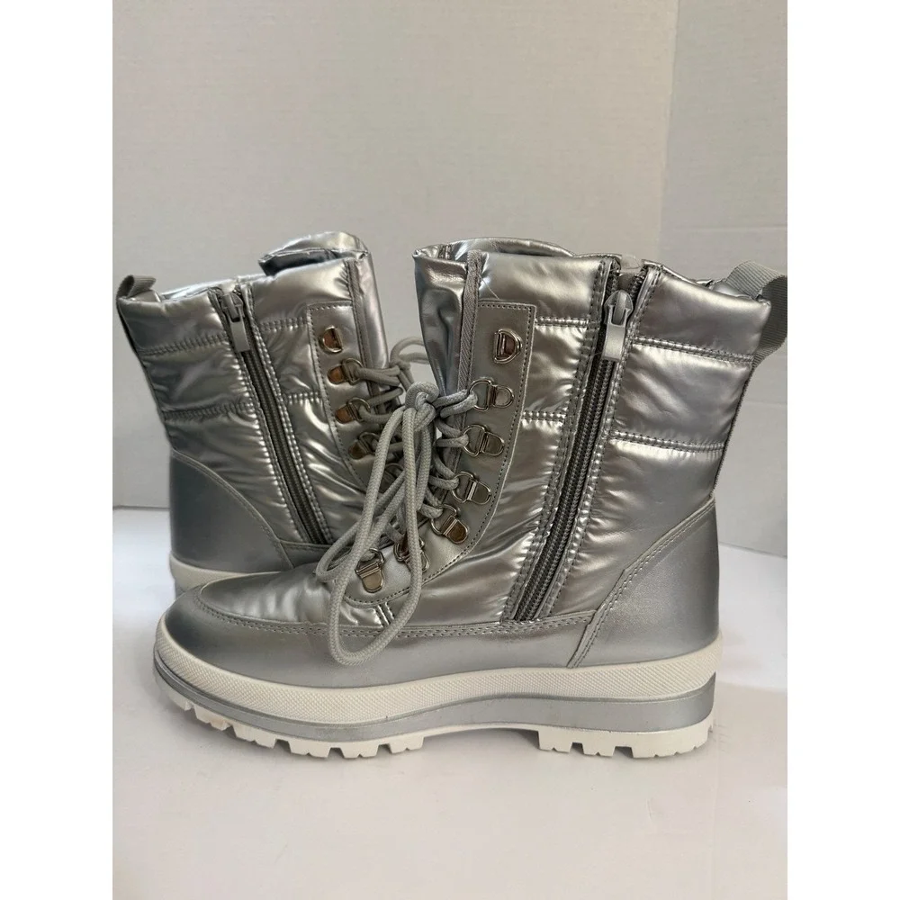 Unbranded metallic silver